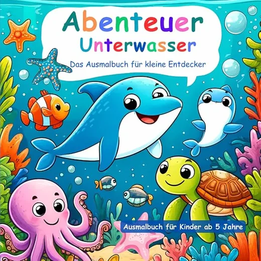 Buchcover Abenteuer Unterwasser